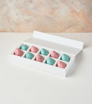 10 Pink and Blue Easter Eggs - Fiverose.ae