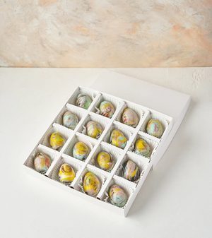 16 Marble Effect Easter Eggs