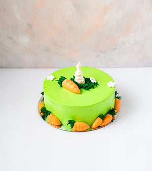 Bunny and Carrots Cake by NJD - FIVEROSE.AE