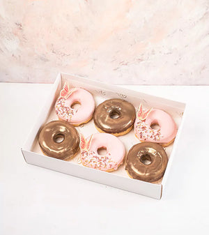 Milk and Ruby chocolate Donuts - FIVEROSE.AE