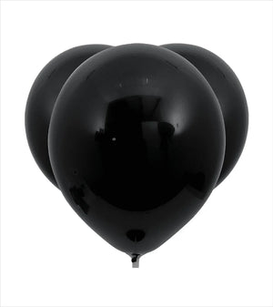 3Pcs Black Balloon - FIVEROSE.AE